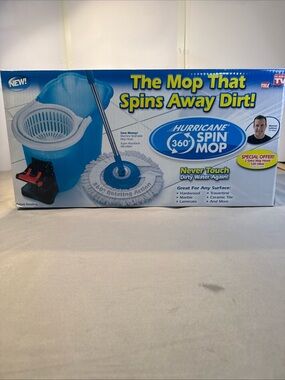 Hurricane Spin Mop 360° - Blue